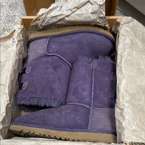 UGG Women's Dark Purple Winter Boots